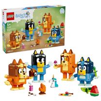 Konstruktorius LEGO® Bluey Konstruojama Bluey šeima 11217, 466 vnt.