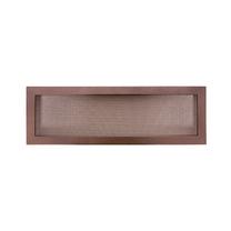 Kamīna režģis Hearth x 49 cm x 17 cm, tērauds, vara krās.