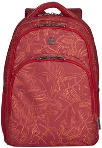 Kuprinė nešiojamam kompiuteriui Wenger Upload Laptop Backpack 16'' Red, raudona sp., 16"