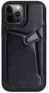 Чехол для телефона Nillkin Aoge Wallet for iPhone 12 Pro Max, черный цв., Apple