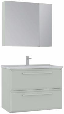 Vannas istabas mēbeļu komplekts Kalune Design Nuvola 80 v2-184, kašmira krās., 50 cm x 80 cm x 62 cm