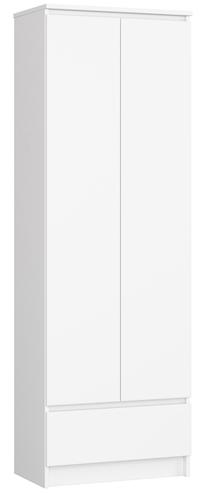 Biuro spinta Akord R60, balta sp., 180 cm x 60 cm x 35 cm