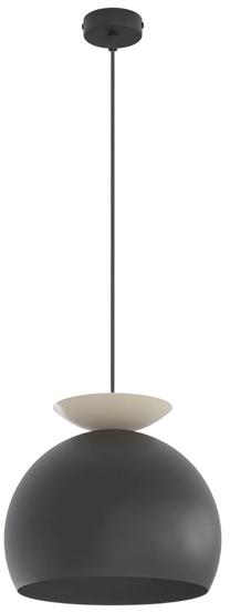 Valgusti lagi Emibig Geo 1 1753/1, E27, 1 x 15 W, must v./beež v. / must v., 27 x 27 cm