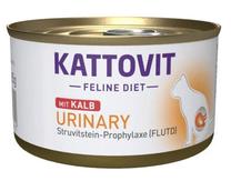 Mitrā kaķu barība Kattovit Urinary, teļa gaļa, 0.085 kg