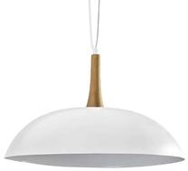 Valgusti rippuv AZzardo Perugia AZ1334, E27, 1 x 60 W, valge v. / pruun v.