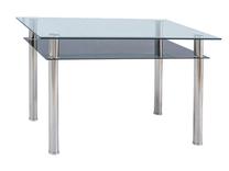 Stalas, skaidri sp., 120 cm x 75 cm x 75 cm