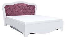 Lova dvigulė Silva Furniture Blanzh, 160 x 200 cm, balta sp., be čiužinio