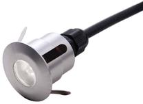 Įleidžiamas lauko šviestuvas Elstead Lighting Fusion, LED, IP65, sidabro sp., 4 cm x 3 cm