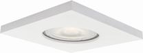 Šviestuvas įleidžiamas Light Prestige Lagos, GU10, balta sp., 50 W