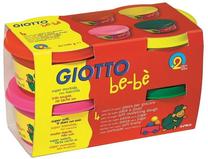Plastilīns Giotto BeBe 464902, sarkana krās./dzeltena krās./zaļa krās., 400 g