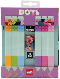 Flomasteriai LEGO® Dots, vienpusiai, 6 vnt.
