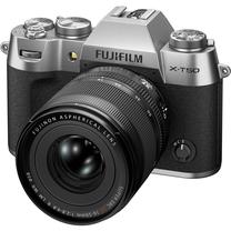 Skaitmeninis fotoaparatas Fujifilm X-T50/XF 16-50mm, sidabro sp./juoda sp.