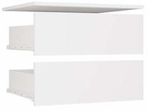 Stalčius, 56.8 cm x 56.8 cm, balta sp., 2 vnt.
