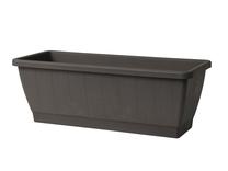 Gėlių lovelis Kezar 2341AN, plastikinis, Ø 60 cm, pilka sp.