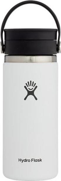 Termopuodelis Hydro Flask Coffee Wide Mouth Flex Sip, 0.473 l, balta sp.