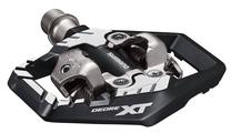 Pedalas Shimano XT PD-M8120, metalas, sidabro sp./juoda sp., 2 vnt.