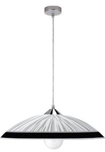 Valgusti rippuv Rabalux Sphere 1860, E27, 1 x 60 W, hõbe v./must v. / kroom v.