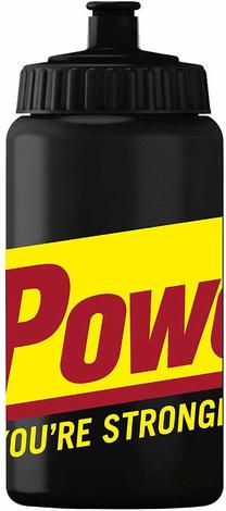 Sporta pudeles un šeikeri PowerBar, melna krās., plastmasa, 0.5 l