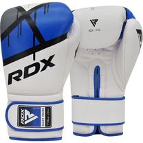Boksa cimdi RDX F7 BGR-F7U-16oz, zila krās./balta krās., 16 oz