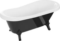Vonia, laisvai pastatoma Mexen Retro, 75 cm x 17 cm x 75 cm, juoda sp.