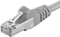 Сетевой кабель PremiumCord RJ-45, RJ-45, 3 м, серый цв.
