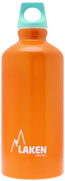 Ūdens pudele Laken Futura, oranža krās., alumīnijs, 0.6 l