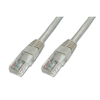 Laidas Digitus CAT 5e UTP Cable Patch RJ-45 8P8C, RJ-45 8P8C, 10 m, pilka sp.