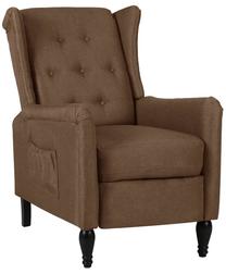 Krėslas VLX Reclining 329324, ruda sp., 90 cm x 66 cm x 98 cm