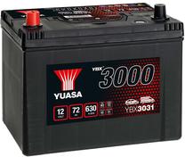 Akumuliatorius Yuasa YBX3031, 12 V, 72 Ah, 630 A