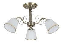 Valgusti rippuv Candellux Lighting Losanna, E14, 3 x 40 W, valge v. / hõbe v., 10 x 12 cm