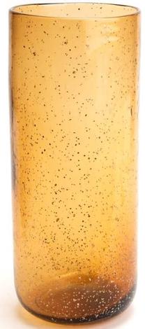 Dekoratyvinė vaza Lou Paillette, 35 cm, geltona sp.