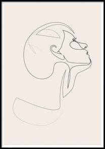 Pilt DecoKing Face, 70 cm x 100 cm