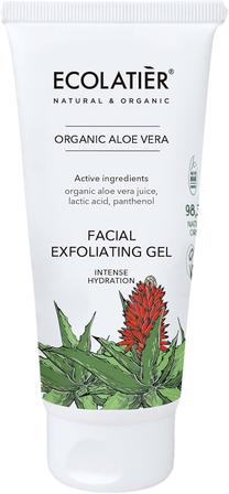 Sejas skrubis Ecolatier Organic Aloe Vera, 100 ml