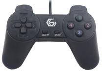Žaidimų pultas Gembird Gamepad USB Black, juoda sp.