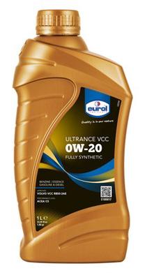 Motoreļļa Eurol 0W - 20, sintētiskais, 1 l