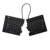 Belaidė kompiuterio klaviatūra R-Go Tools Ergonomic Split Break, Anglų (US), juoda sp.