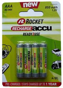 Аккумулятор Rocket Recharge Accu HR03 AAA