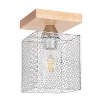 Valgusti lagi Spot-Light Norman, E27, 1 x 25 W, kroom v. / pruun v., 13 x 15.5 cm