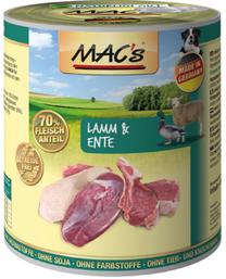Mitrā barība (konservi) suņiem Mac's, jēra gaļa/pīles gaļa, 0.8 kg