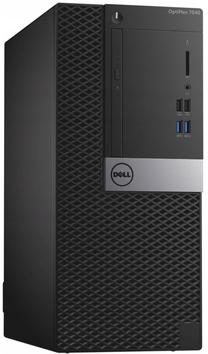 Stacionarus kompiuteris Dell OptiPlex 7040 MT, atnaujintas Intel® Core™ i7-6700, 1256 GB, DDR4 16 GB, SSD+HDD 256 GB 1 TB, Intel HD Graphics 530 Dynamic, Windows 10 Pro RM30625