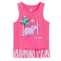Krekls bez piedurknēm vasara, meitenēm Cool Club Voyage CCG2812650, rozā krās., 98 cm