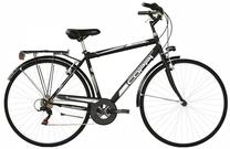 Dviratis miesto Coppi City Bike Man, 28 ", 20" rėmas, juoda sp.