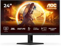 Monitorius AOC Gaming, 24G4HRE, Fast IPS, 200 Hz, FHD, 23.8"