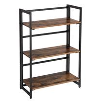 Lentyna Songmics Bookshelf, ruda/juoda, 60.2 cm x 30 cm x 92.8 cm