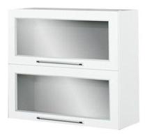 Viršutinė virtuvinė spintelė Bodzio Loara, balta sp., 90 cm x 31 cm x 72 cm