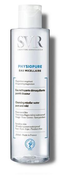 Micelārais ūdens SVR Physiopure, 200 ml