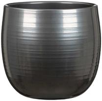 Puķu pods Scheurich 58678 765, keramika, Ø 15 cm, pelēka krās.