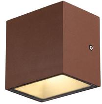 Õue seinavalgusti SLV Sitra S, 6.2W, LED, IP65, pruun v., 11.8 cm x 11 cm