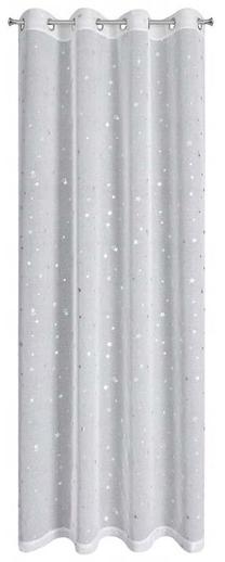 Dienas aizkari Star FKOF-01, balta krās./sudraba krās., 140 cm x 250 cm