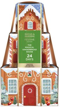 Kūno priežiūros advento kalendorius Baylis & Harding Festive The Magical Gingerbread House 24 Days, 24 vnt.